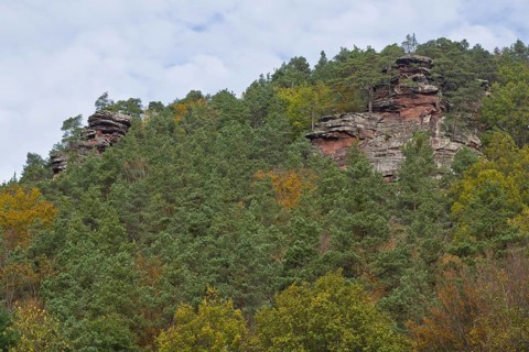 Rocks in the Palatinate Forest