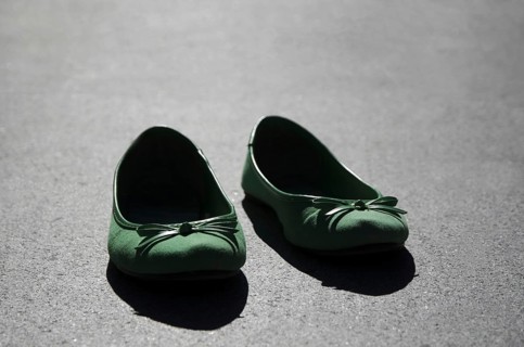Green Ballerina Shoes