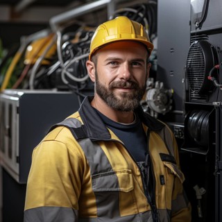 Handyman install a heat pump
