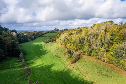 Forests and Farms over Berry Pomeroy