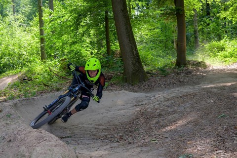 Mountain biker