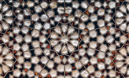 Ottoman art example of Mother of Pearl inlays