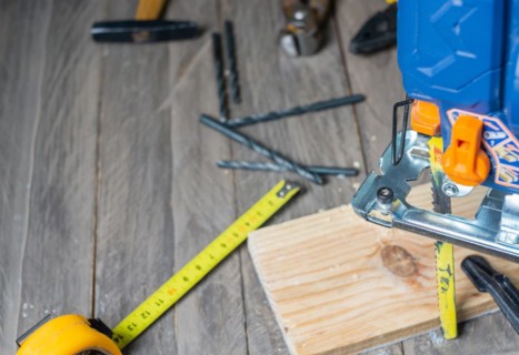 Tools used for DIY at home electrical and manual