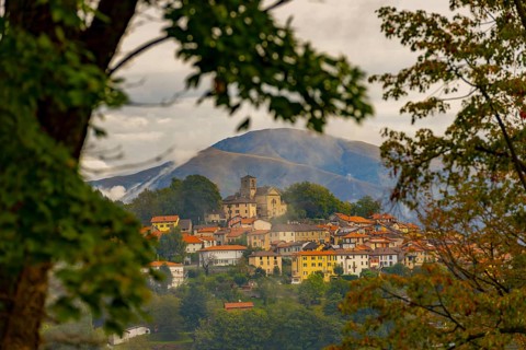 Alpine Village Breno with Mountain View in Ticino