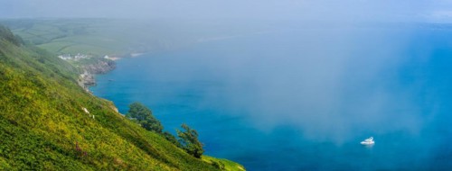 Sea Fret over Cliffs