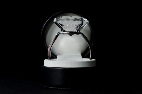 Diamond Ring in the Jewellery Box
