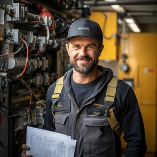 Handyman install a heat pump