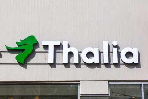 Store Shop of the brand Thalia Buchhandlung with logo at Koenigstrasse in Stuttgart
