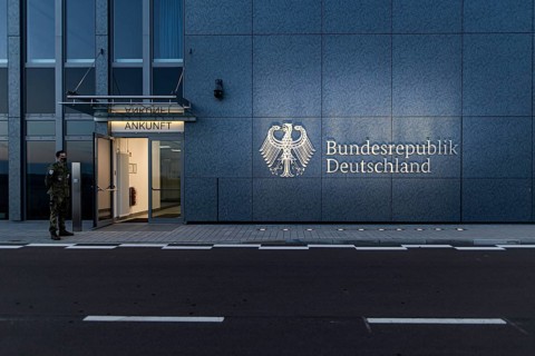Government terminal at Berlin-Brandenburg BER Airport in Schoenefeld