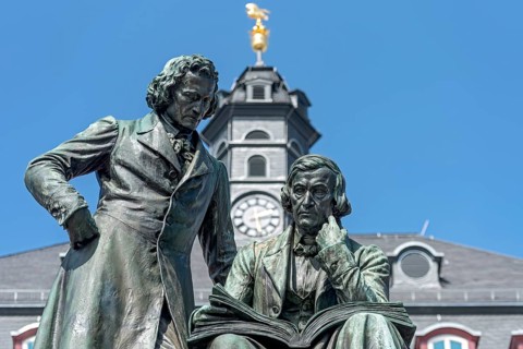 Monument to the Brothers Jakob and Wilhelm Grimm