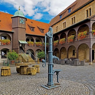 Portico house in the Augustinian monastery where Martin Luther lived as a monk between 1505 and 1511