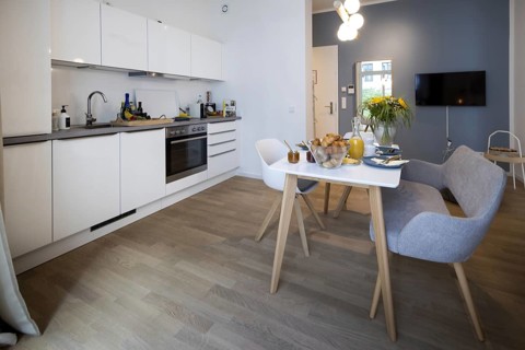 Kitchen in a luxury flat in Berlin