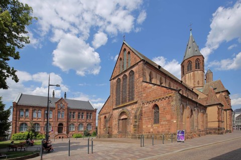 Gothic St. Georges Church and School