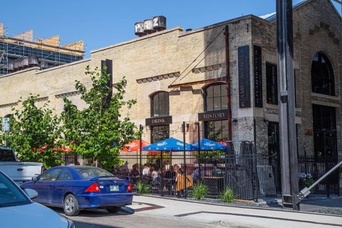 Beer Garden and Diner James Avenue Pumphouse