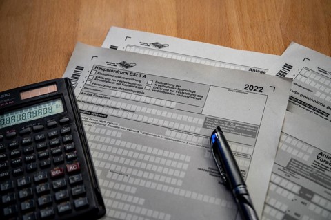 Income tax return forms