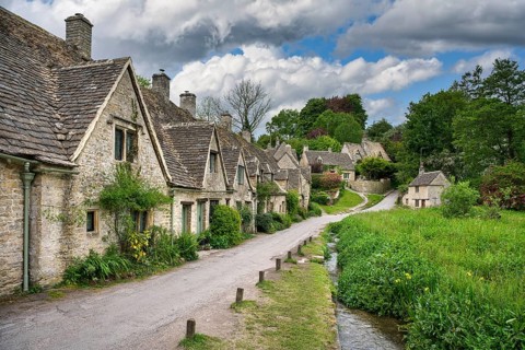 The famous Arlington Row
