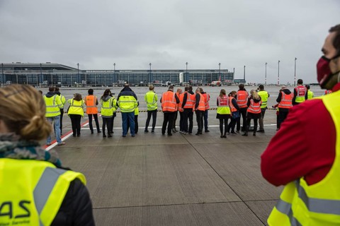 Opening of Terminal 1 at Berlin Brandenburg Willy Brandt Airport