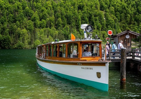 Boat trip on the Koenigssee