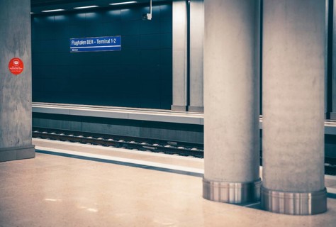 Waiting for the train