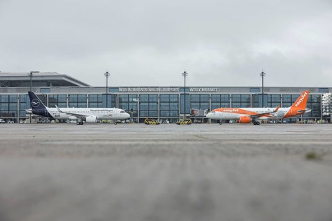 Opening of Terminal 1 at Berlin Brandenburg Willy Brandt Airport