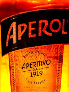 Aperol bottle