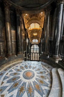 Staircase from the Cathedral to the Chapel of the Holy Shroud