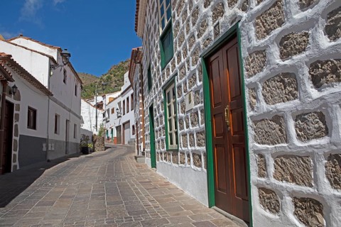 Traditional alley in Tejeda
