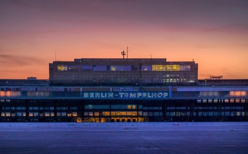 Taxiway Tempelhof Airport