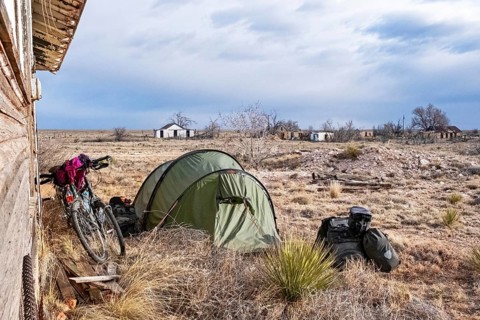 Touring cyclists free