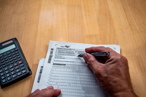 Income tax return forms