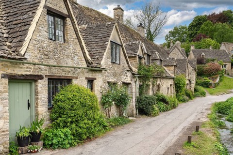The famous Arlington Row