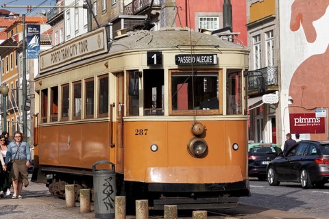 Historic tram Electrico