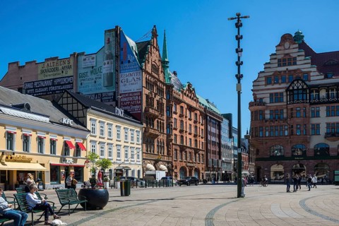 Partial view of Stortorget square