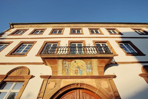 Wall painting on the Vogelsberger house
