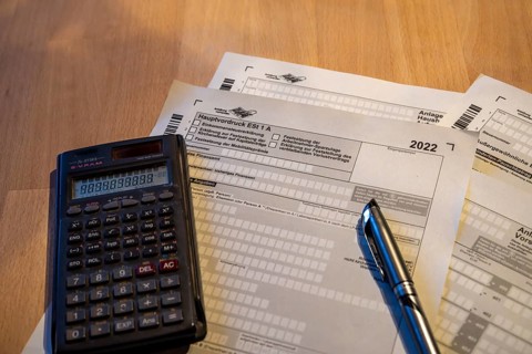 Income tax return forms