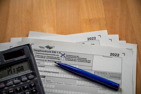Income tax return forms