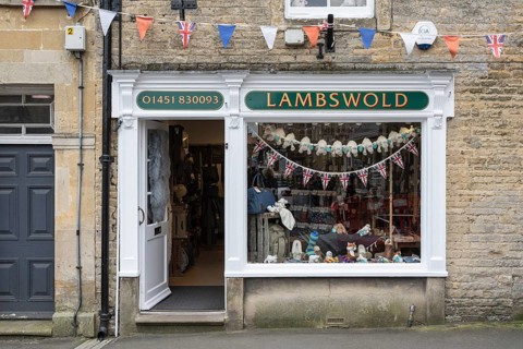 Traditional gift shop in the old town of Stow-on-the-Wold