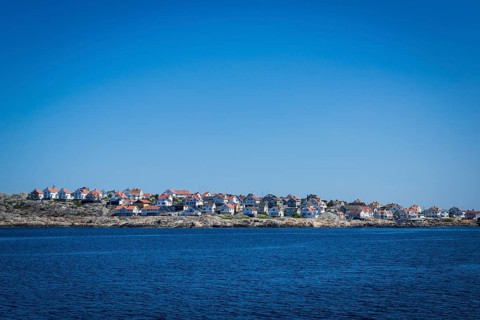 View of Kaelloe Knippla Island