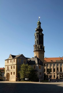 Baroque City Palace with Palace Tower and Bastille