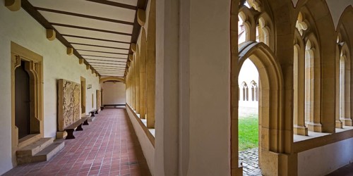 Cloister in the Augustinian monastery where Martin Luther lived as a monk between 1505 and 1511