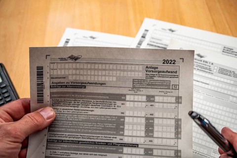 Income tax return forms