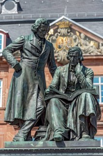 Monument to the Brothers Jakob and Wilhelm Grimm