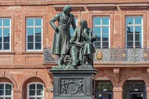 Monument to the Brothers Jakob and Wilhelm Grimm