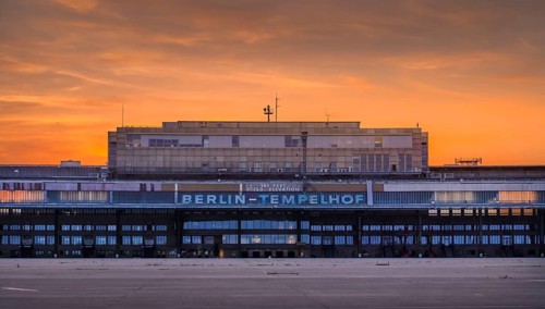 Taxiway Tempelhof Airport