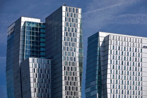 Nextower office tower and JW Marriott Hotel