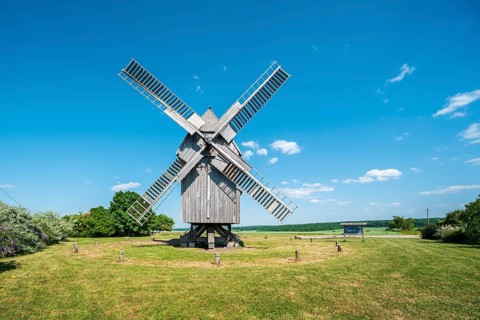 The windmill of Krippendorf on the battlefield of 1806