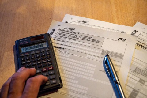 Forms for declaring income tax
