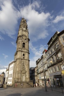 Baroque church tower Torre dos Clerigos