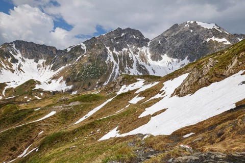 Radstaedter Tauern in the Riedingtal nature park Park