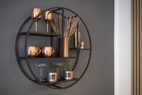 Shelf in a flat